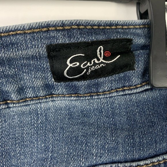 Earl Denim Stretch Jeans Capris Wm Sz 10 - Picture 6 of 6